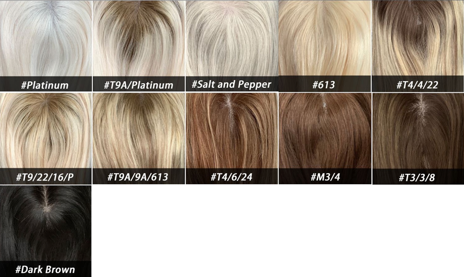 Mono Base Hair Topper